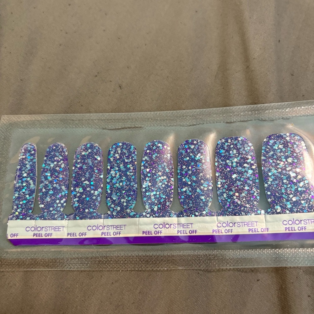 Color Street Glitter Nail Strips - Mardi Gras